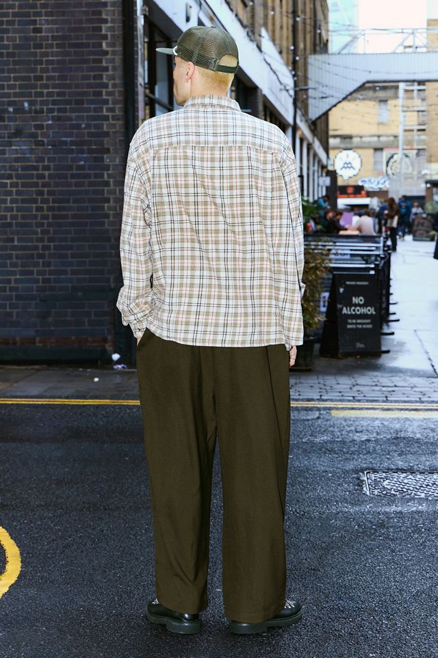 Anglan Deep Green Dart Balloon Trousers #3