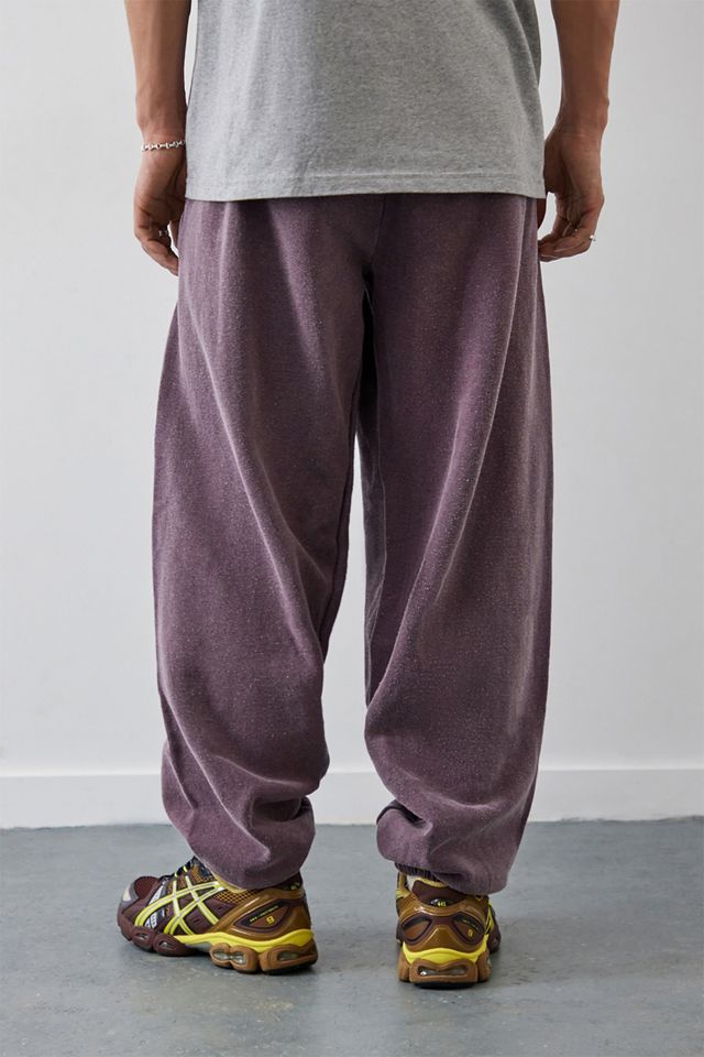 iets frans... Overdyed Dark Purple Joggers #3