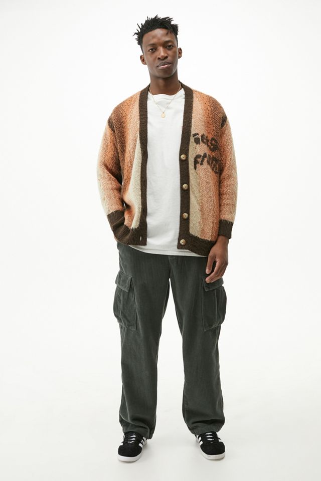 Temporary Collective UO Exclusive Olive Recycled Corduroy Cargo Trousers #1