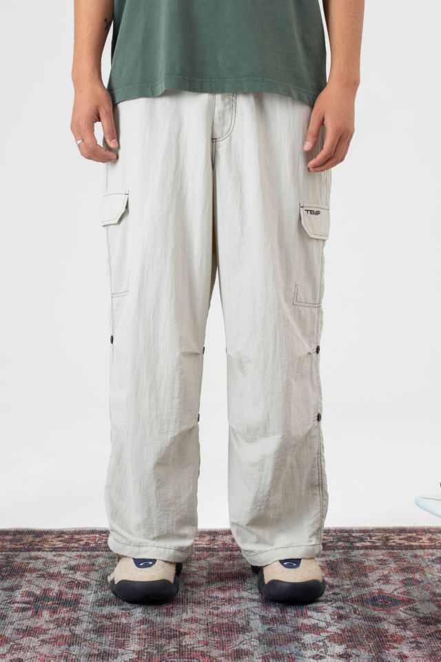 Temp Collective Ecru Technical Overpants | Urban Outfitters UK