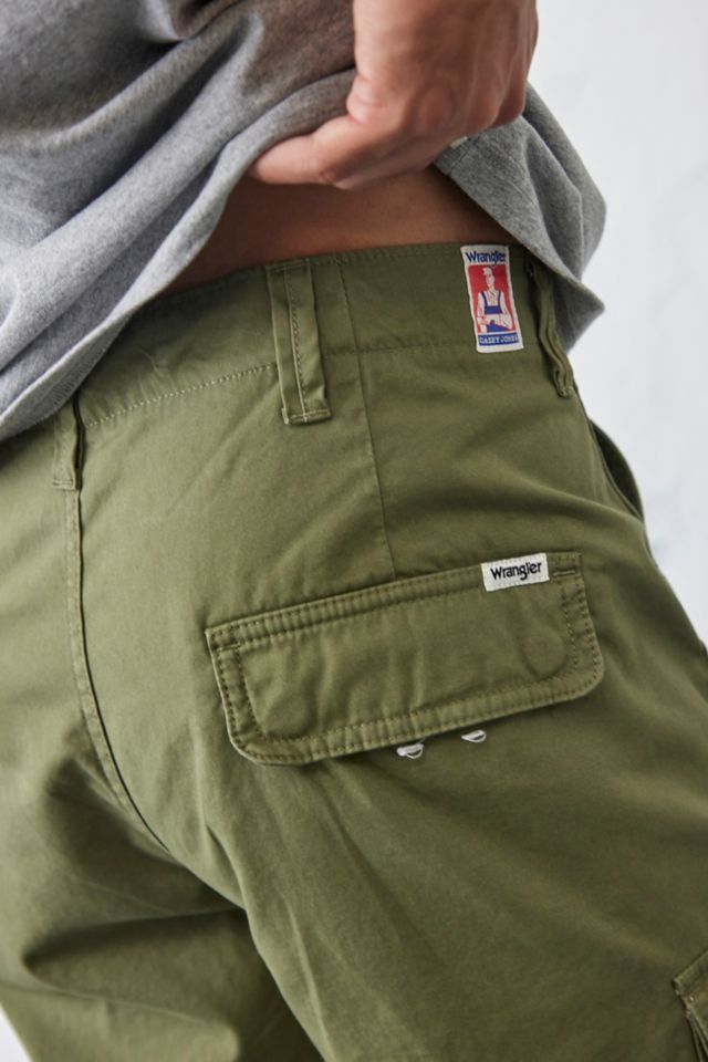 Wrangler green sale cargo pants