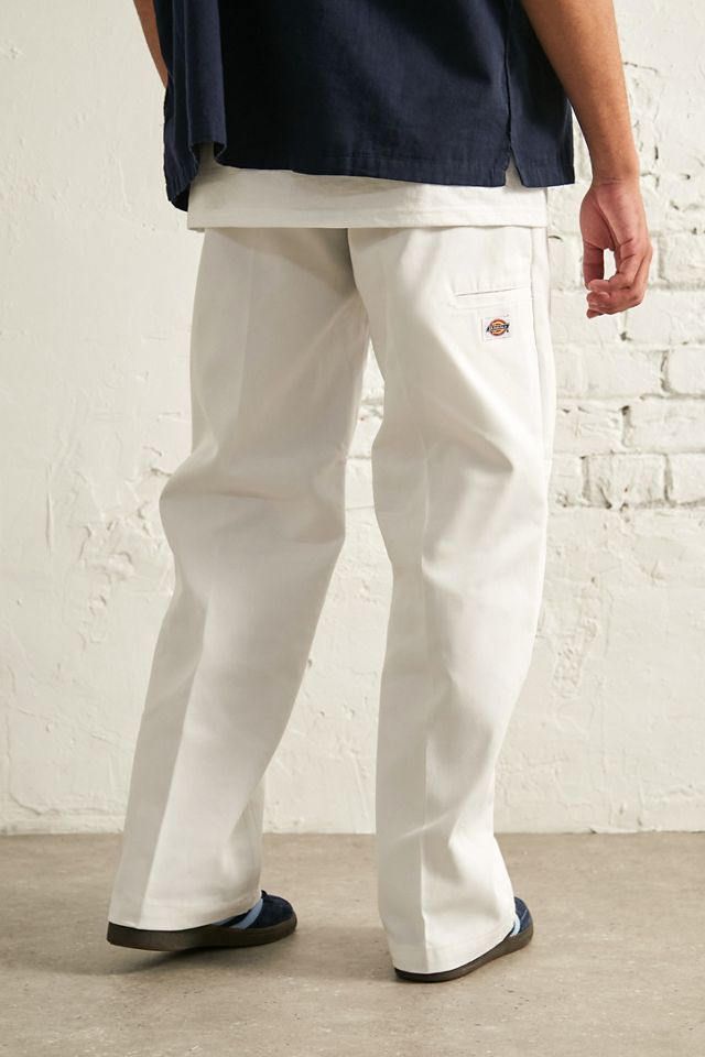 Dickies White Double Knee Work Pants | Urban Outfitters UK