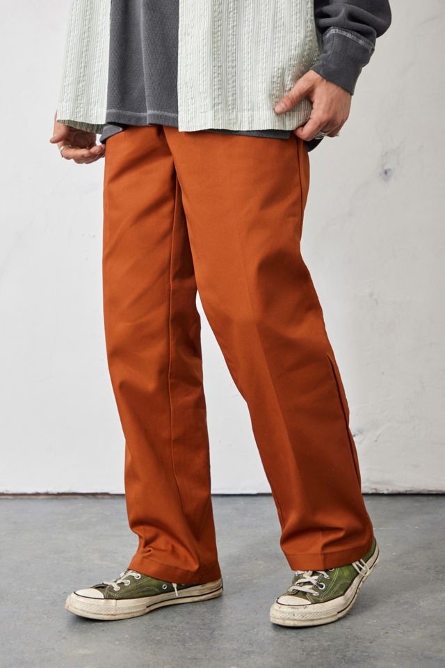 Orange dickies hot sale work pants