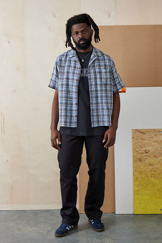 Dickies Pantalones de trabajo rectos negros 873 delgados  #1