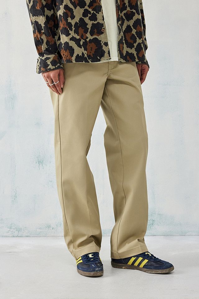 sværge forskel udstilling Dickies Khaki 873 Slim Straight Work Trousers | Urban Outfitters UK