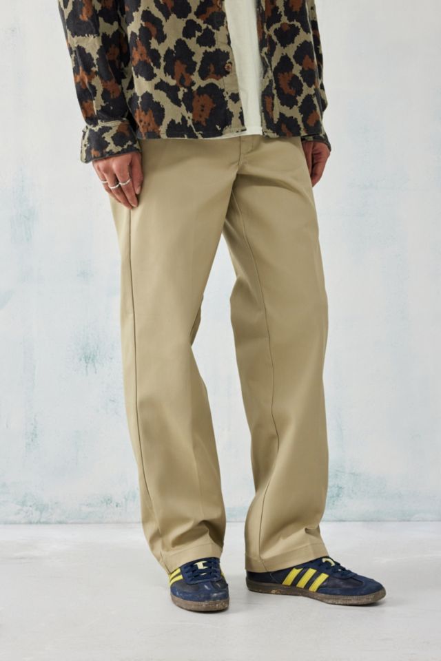 Dickies Khaki 873 Slim Straight Trousers | Urban Outfitters UK