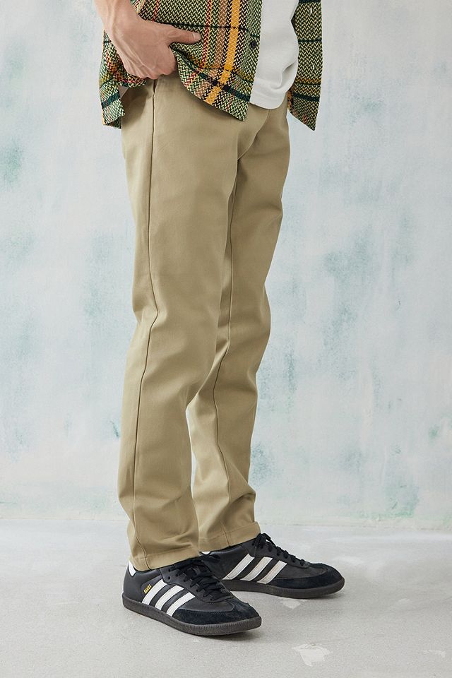 Hvad er der galt skandaløse Gepard Dickies Khaki 872 Slim Fit Work Trousers | Urban Outfitters UK