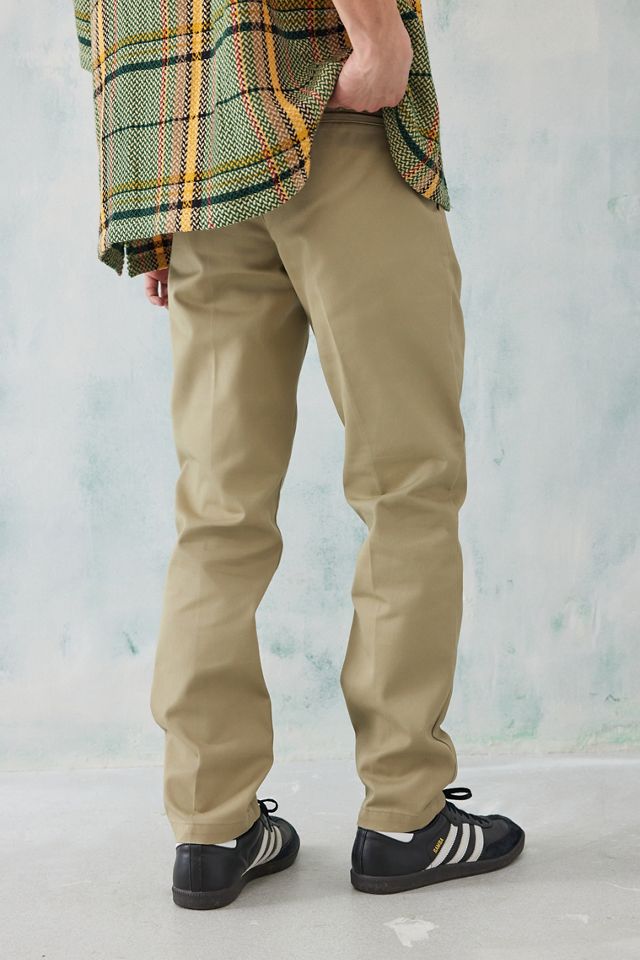 Dickies Khaki 872 Slim Fit Work Trousers #3