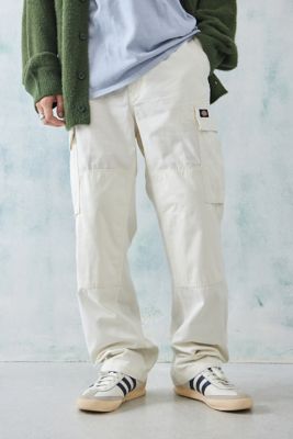 White Ivory Ripstop Trousers - Trousers & Shorts for Men