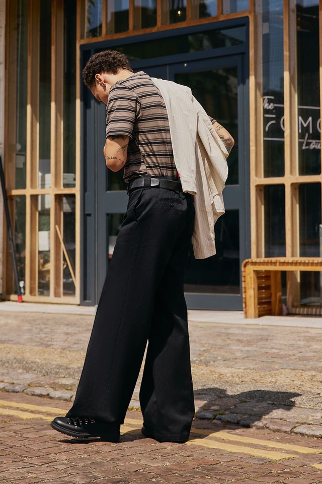 Dickies Pantalones de Trabajo Holgados 247 Negros #3