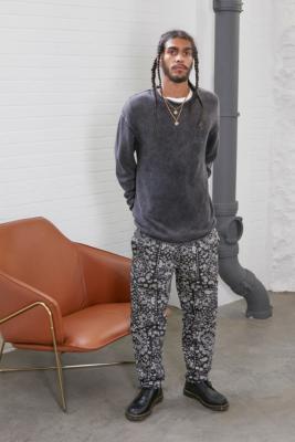 Cookman UO Exclusive Black Paisley Chef Pants | Urban Outfitters UK