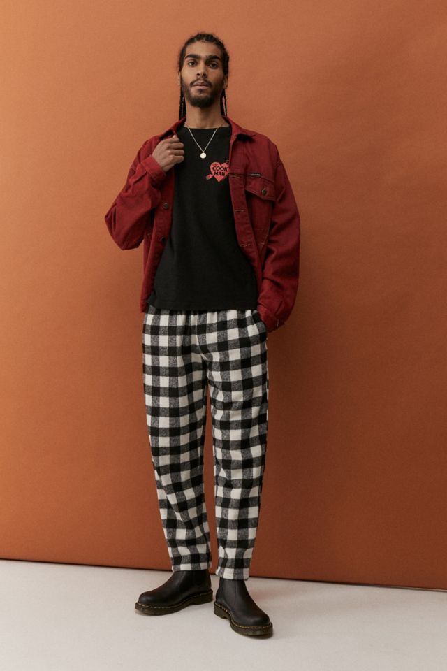 Mens plaid store pants urban outfitters