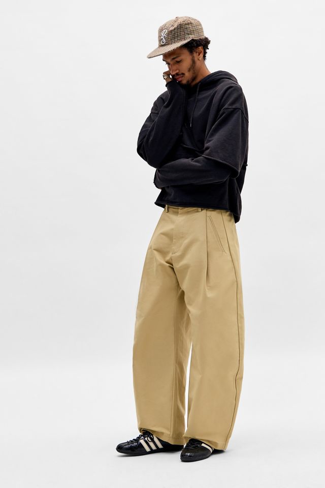 Pantalon à pinces Ellis Barrel Loom #1
