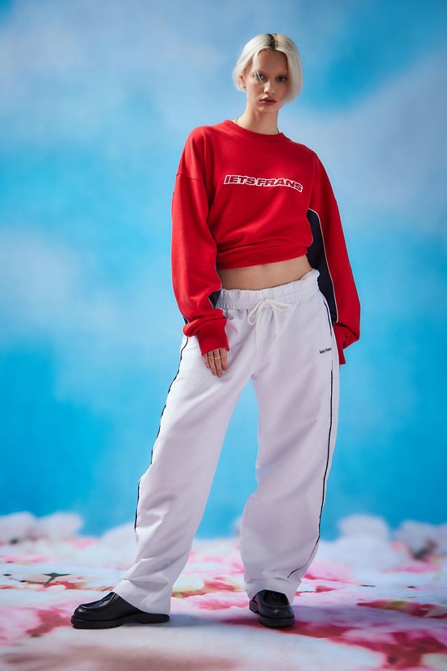 iets frans... Pantalones Deportivos Finn Blancos de Microfibra #6
