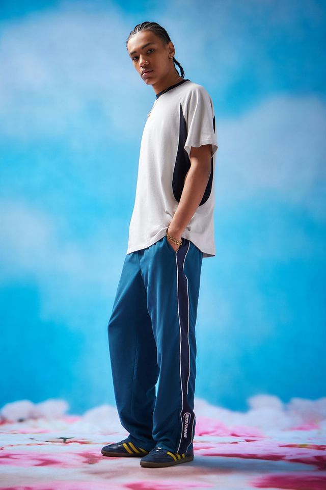 iets frans... Teal Pascal Microfibre Joggers  #2