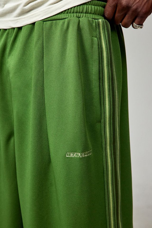 iets frans... Green Tricot Track Pants #1