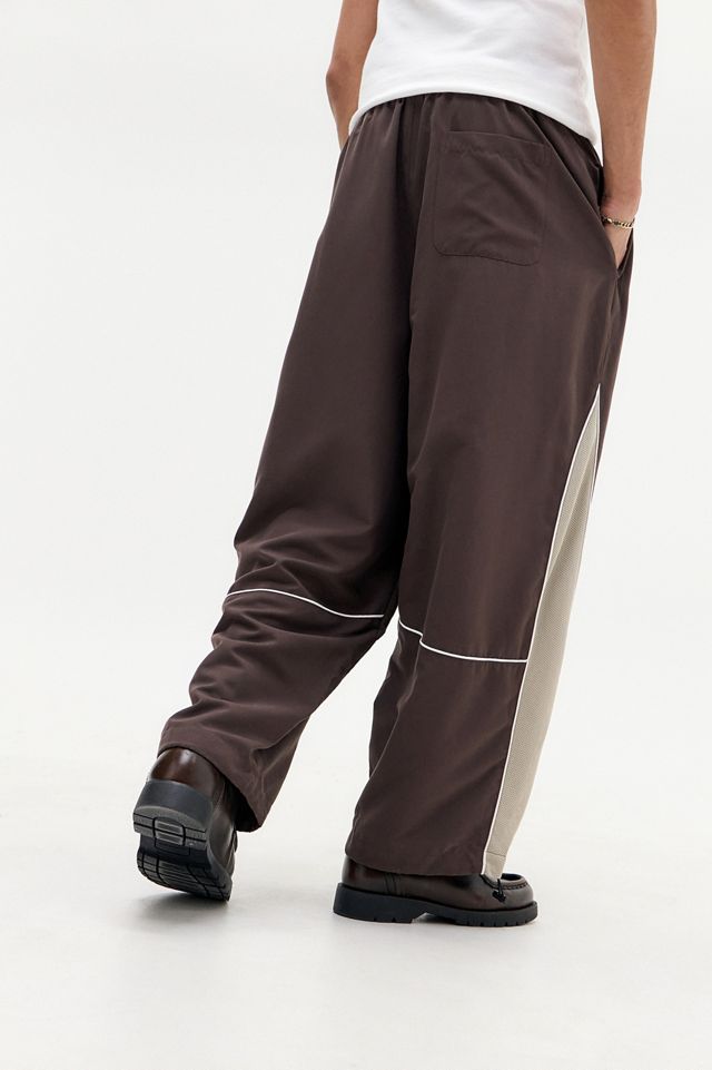 iets frans... Brown Harri Microfibre Track Pants #2
