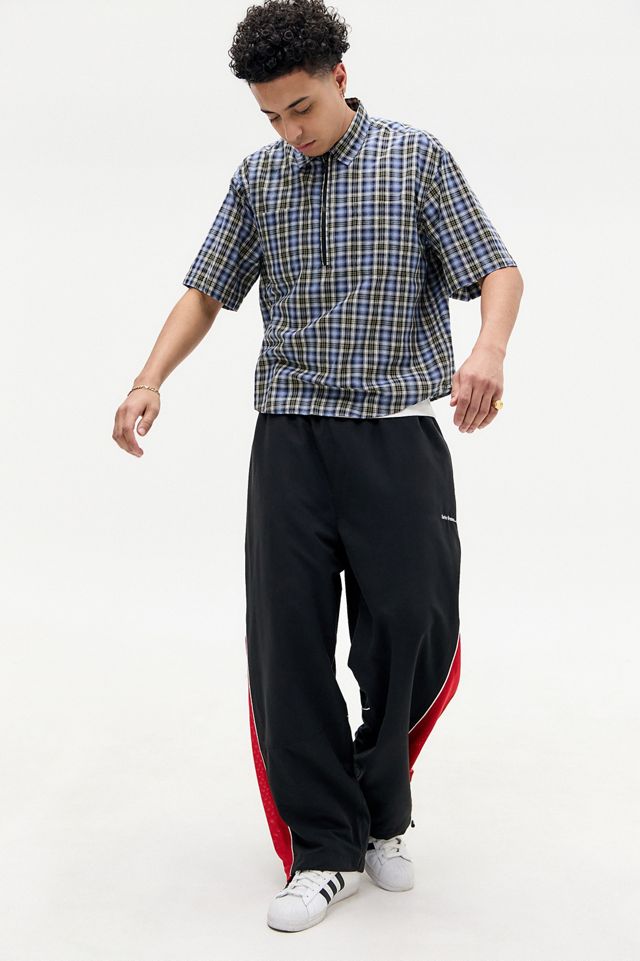 iets frans... Black Harri Microfiber Track Pants #1