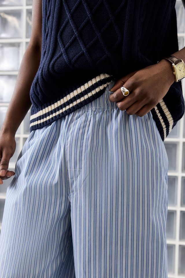 Loom Stripe Boxer Pants #1