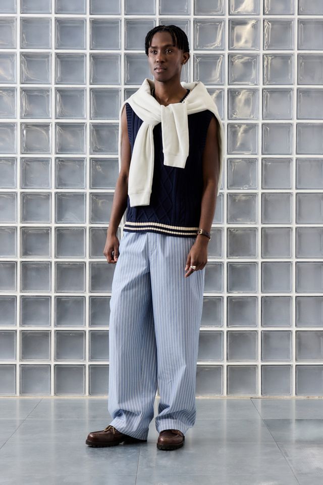 Loom Stripe Boxer Pants #2
