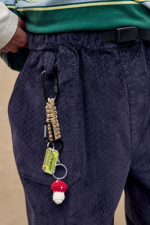 Pantalones de Escalada con Textura de Pana Ayker Azul Marino #1