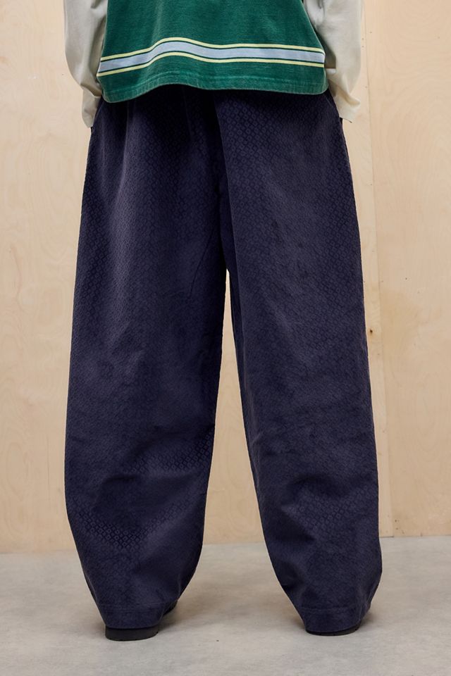 Pantalones de Escalada con Textura de Pana Ayker Azul Marino #3