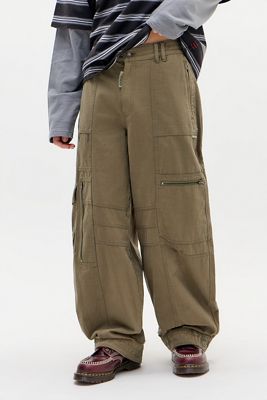 BDG Exposed Zip Cargo Trousers