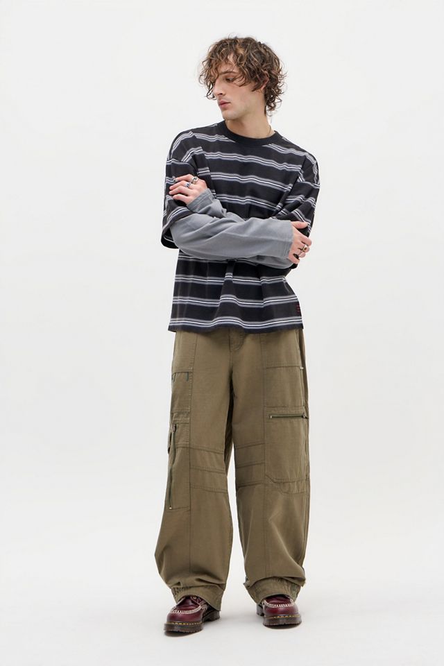 Pantaloni Cargo con Zip a Vista BDG #2