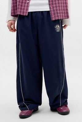 iets frans... Pantaloni da Ginnastica in Microfibra Blu Navy e Verde