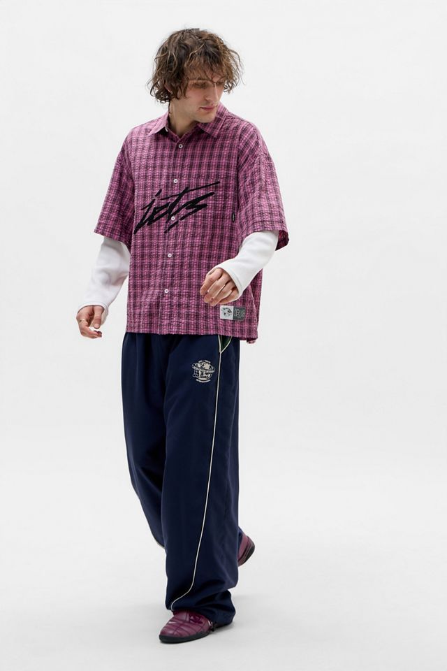 iets frans... Pantaloni da Ginnastica in Microfibra Blu Navy e Verde #1