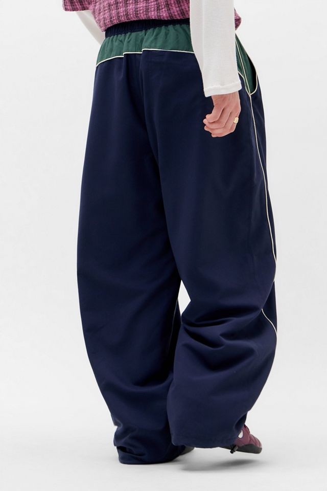 iets frans... Pantaloni da Ginnastica in Microfibra Blu Navy e Verde #3