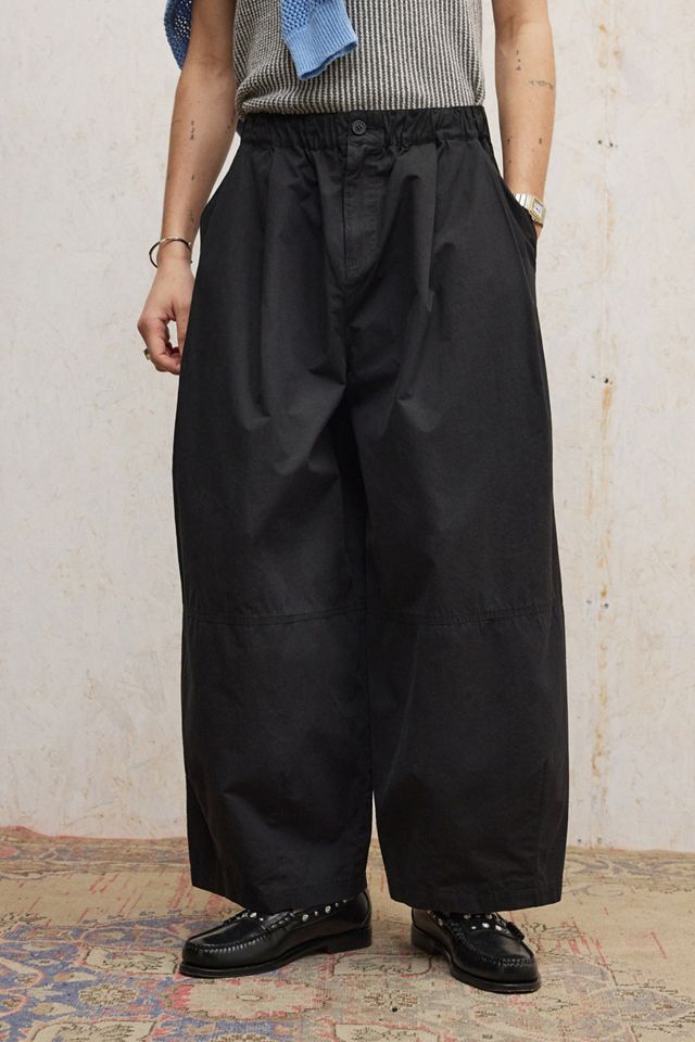 Pantaloni Loom Black Malachi in Popeline #1