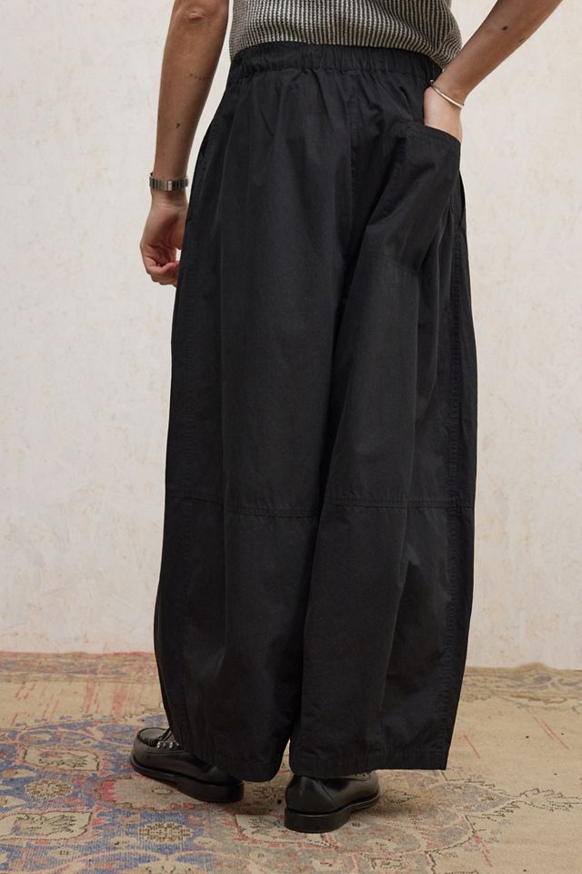 Pantaloni Loom Black Malachi in Popeline #3