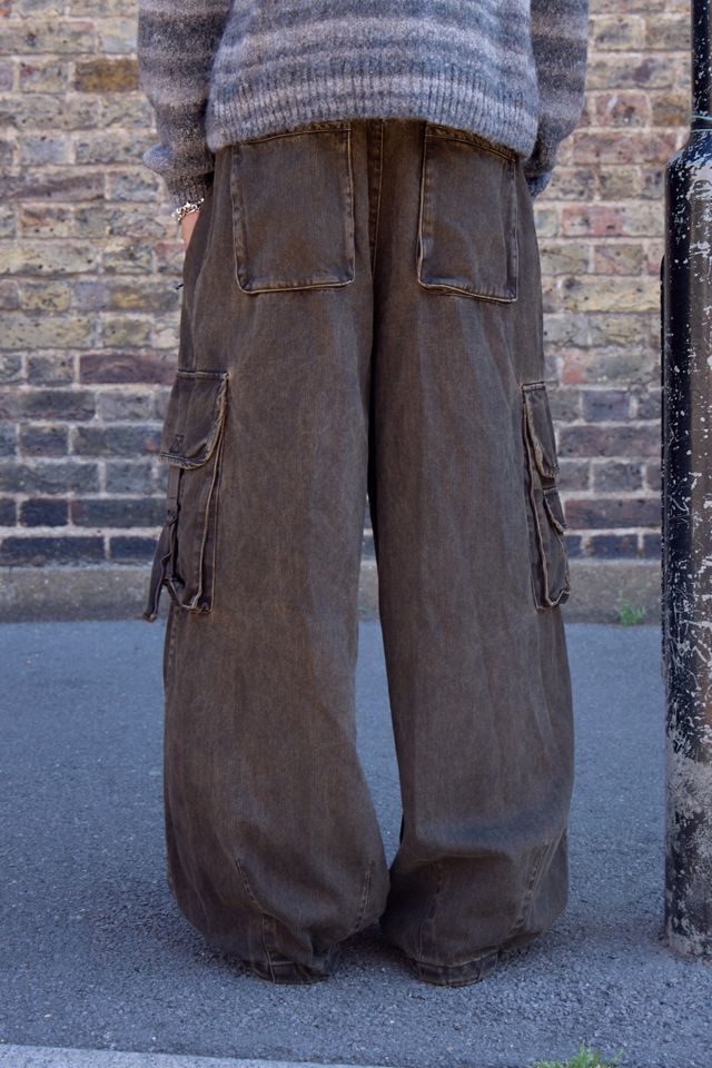 Ayker Corduroy Drawstring Cargo Trousers #2