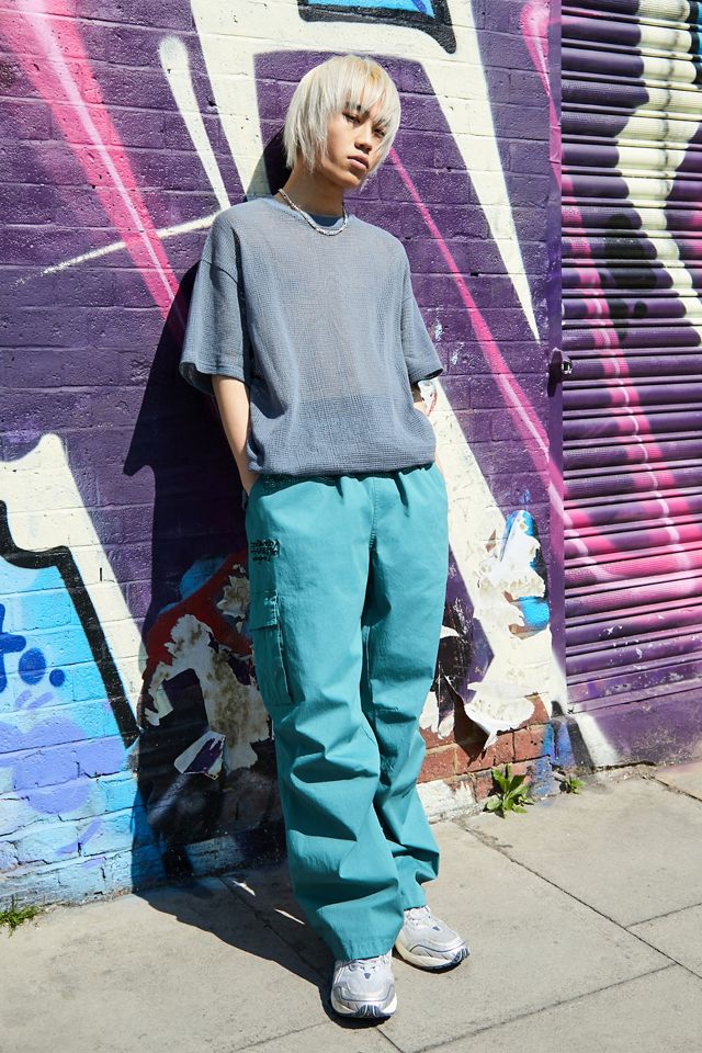 Ed Hardy UO Exclusive Blue Tonal Dragon Cargo Pants #1