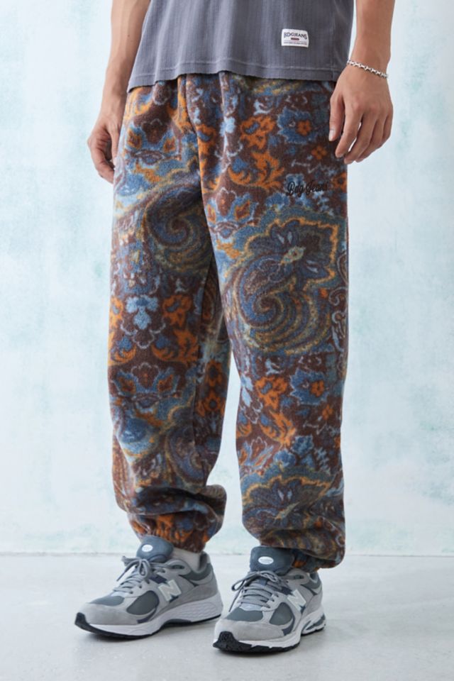 BDG Paisley Fleece Joggers