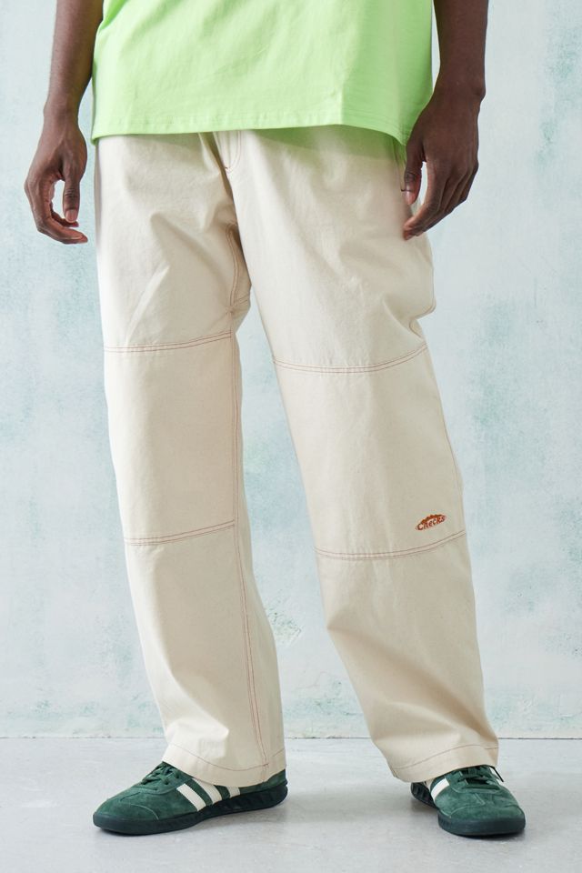 Cheques Downtown Oatmeal Canvas Carpenter Pantalones  #1