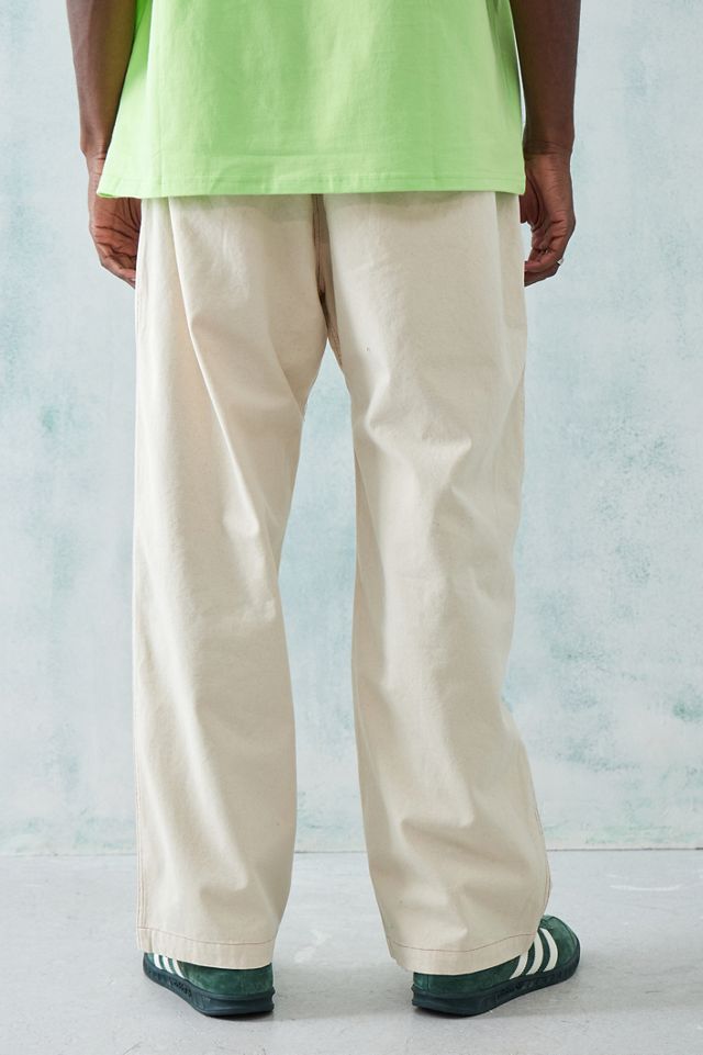 Cheques Downtown Oatmeal Canvas Carpenter Pantalones  #4