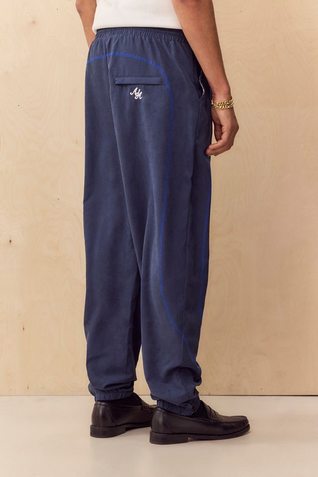 Alma De Ace Navy Contrast Stitch Joggers #2