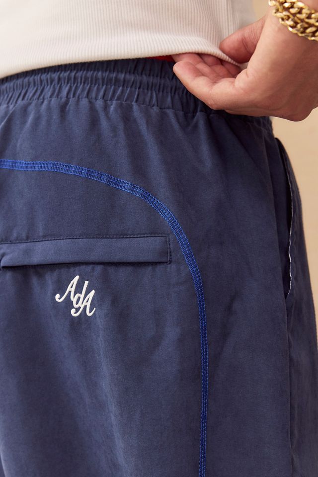 Alma De Ace Navy Contrast Stitch Joggers #3