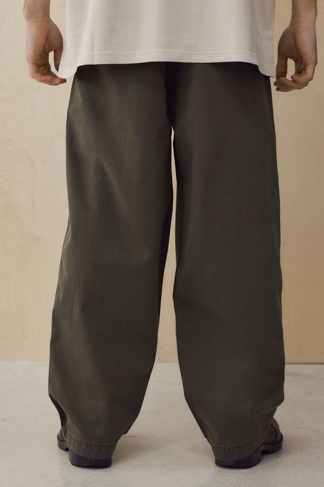 Urbann Vibe Chinos Sarouel Pants All Day Comfort Oversized Pleated Cargo Style For Urban Fashion Enthusiasts