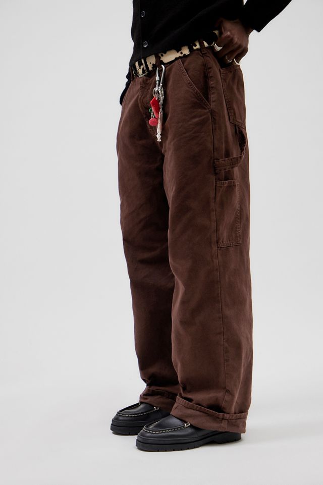 Pantalones de Carpintero BDG Granate #4