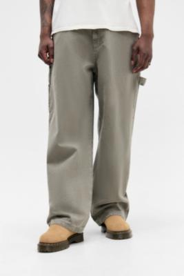 BDG Sage Oversized Carpenter Pants - Light Green 34W 32L at Urban Outfitters