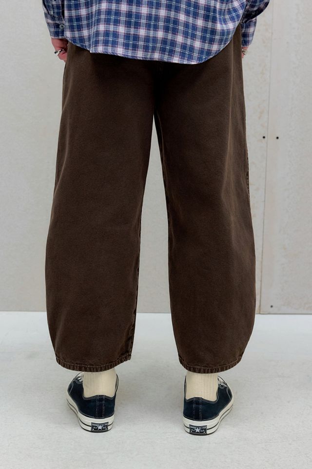 BDG Brown Crop Cacoon Jeans #3