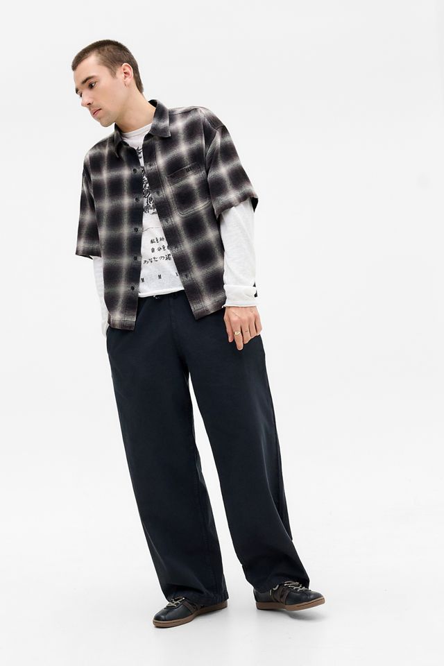 BDG Schwarze Hose mit geradem Bein #1