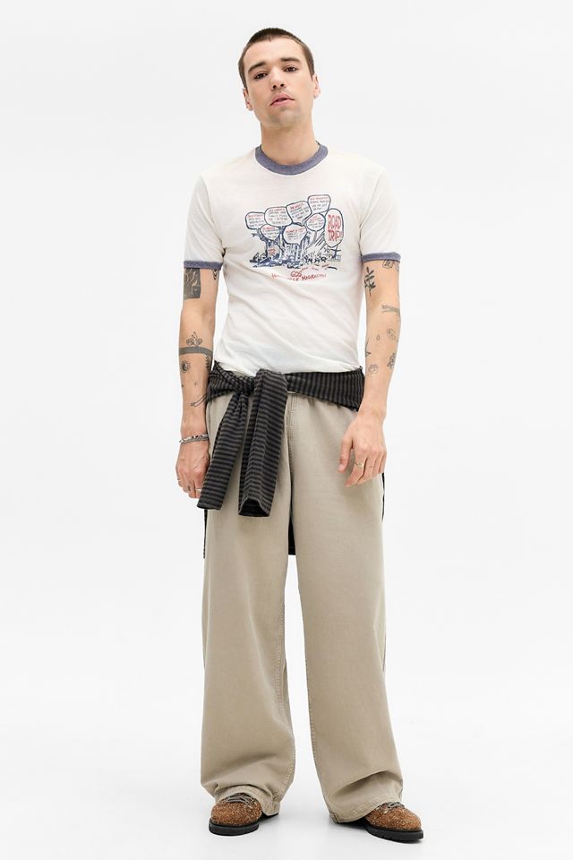 BDG Stone Gerade Geschnittene Leinenhose #1