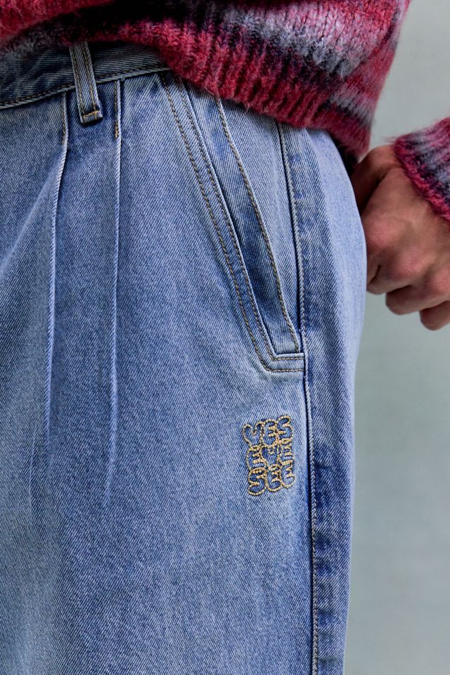 YESEYESEE Indigo Two Tucked Jeans #3