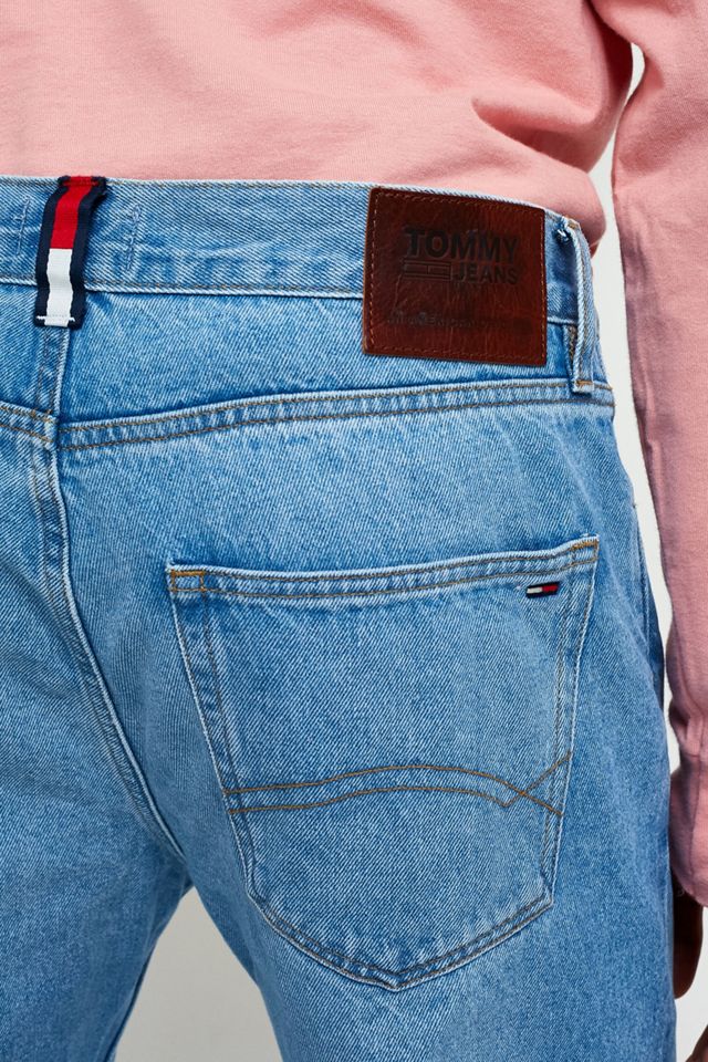 Tommy Jeans Light Wash Relaxed Cropped Jeans #5