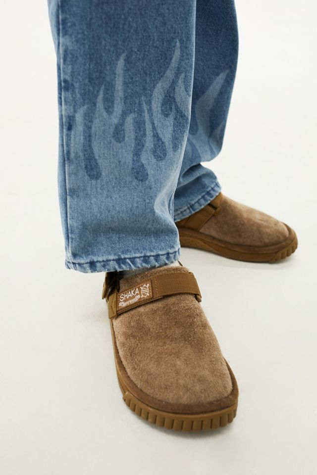 The Ragged Priest UO Exclusive Helle Waschung Laser-Flammen-Jeans #3
