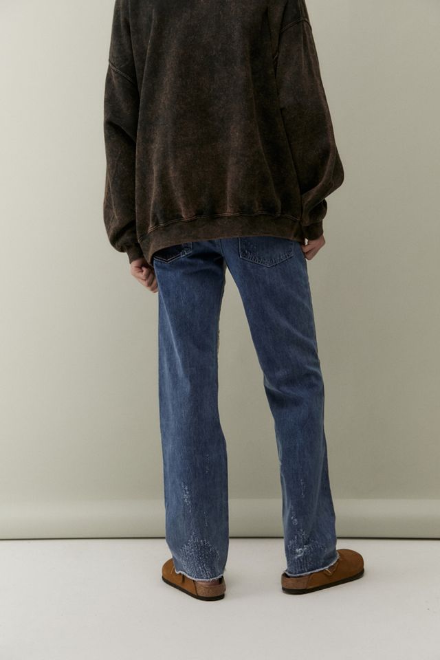 Jaded London Multi Patchwork Stacked Fit Jeans #3
